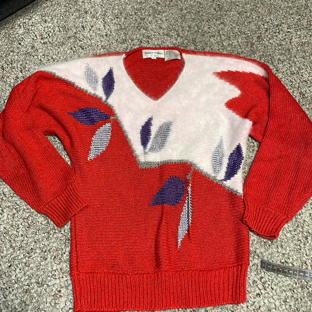 Vintage 80s/90s rabbit fur sweater